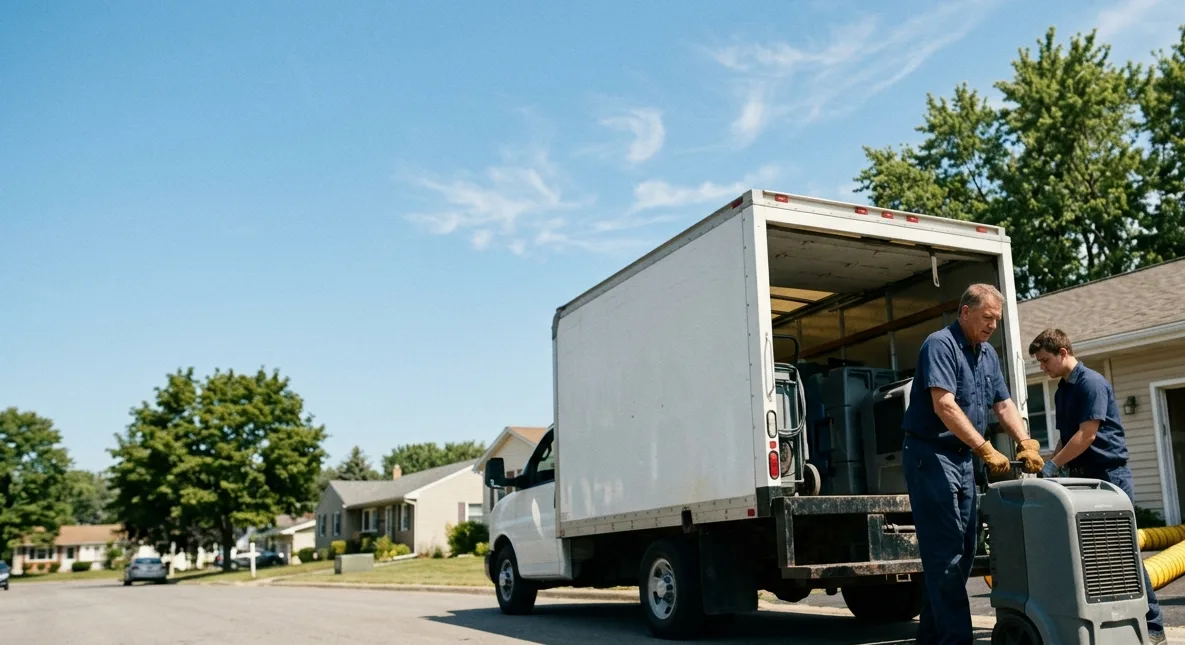 Water Damage Cleanup in Neillsville, WI near me